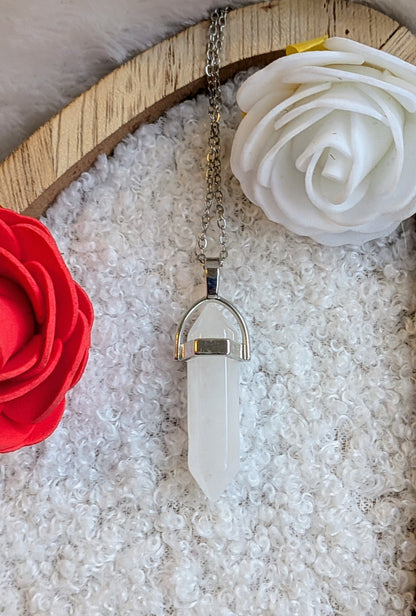 Pendentif guide minéral