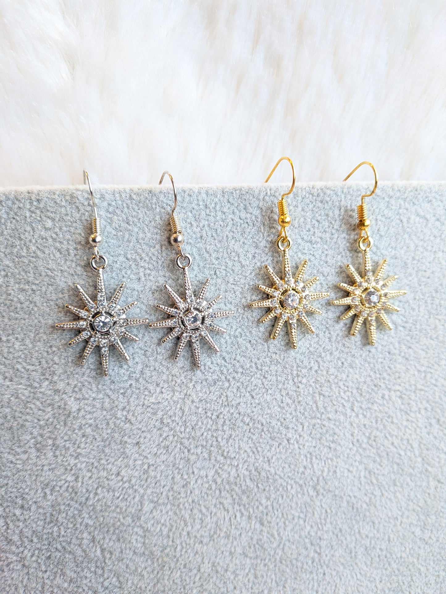 Boucle d'oreilles Etoile brillante