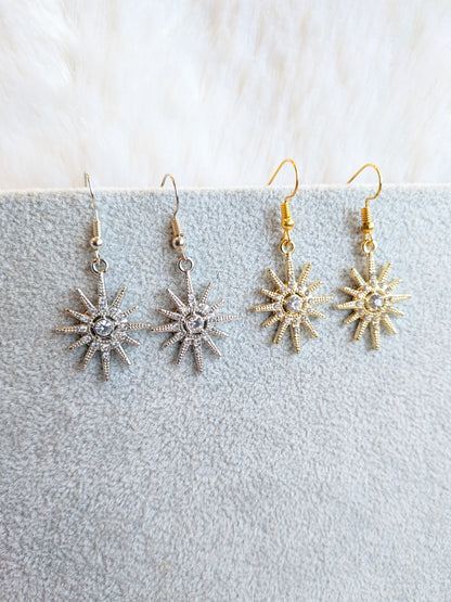 Boucle d'oreilles Etoile brillante