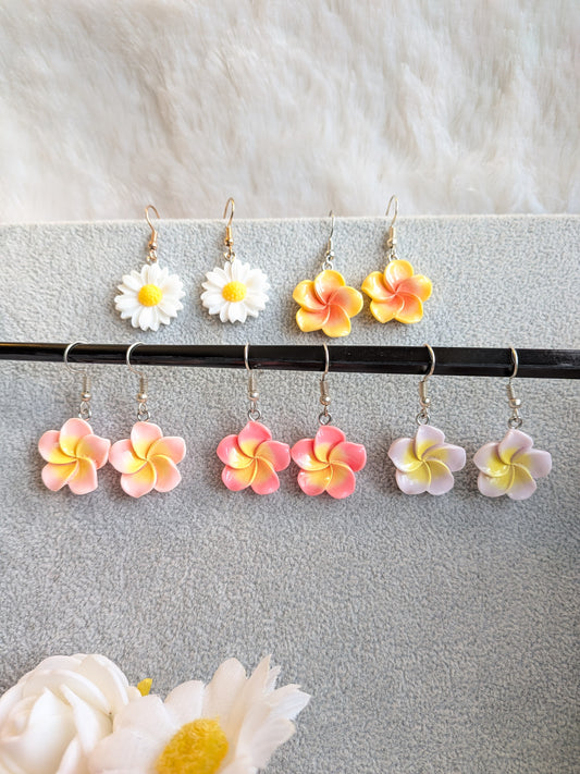 Boucle d'oreilles Fleur