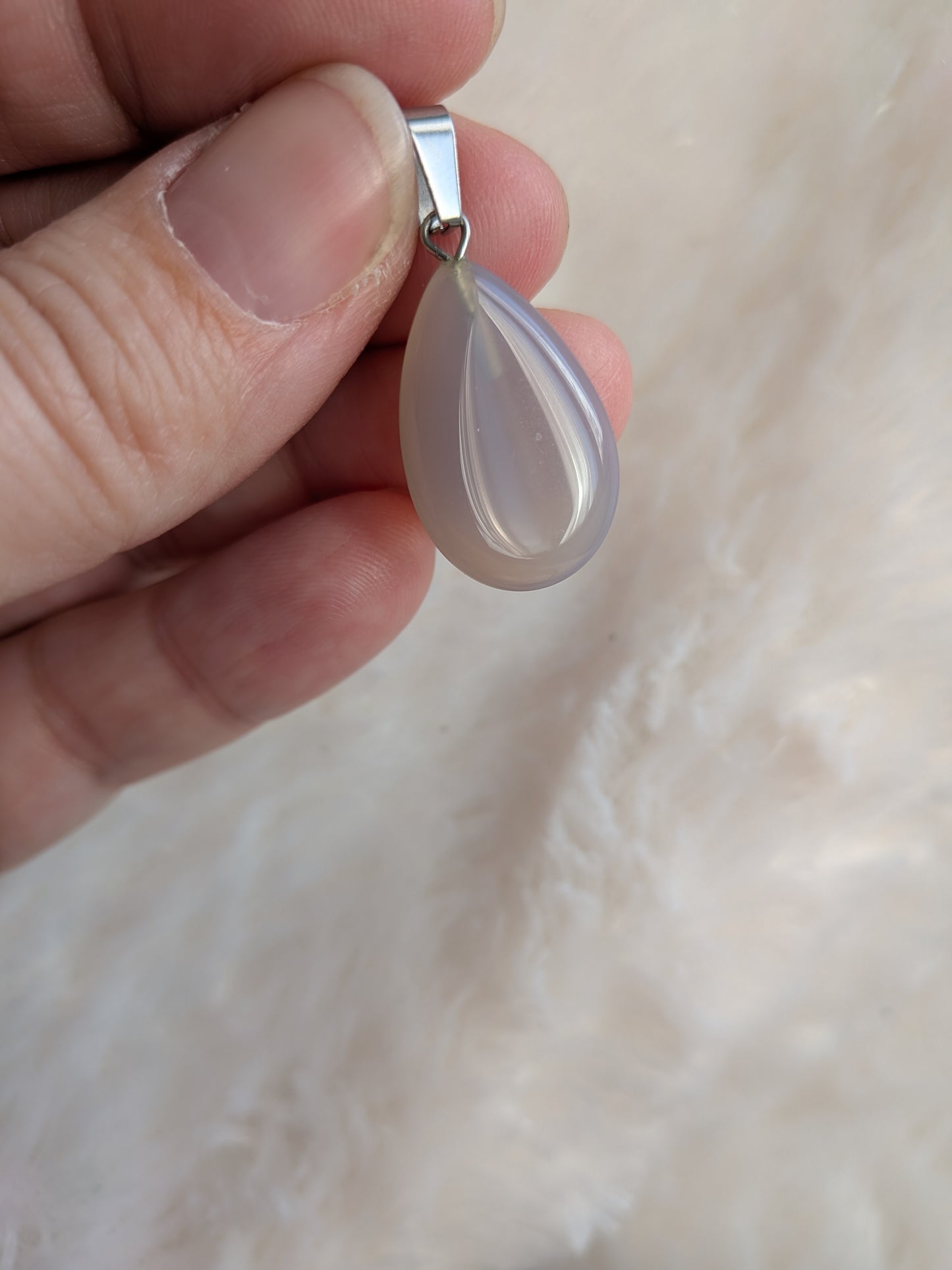 Pendentif Goutte minérale