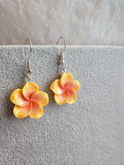 Boucle d'oreilles Fleur