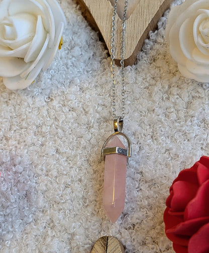 Pendentif guide minéral