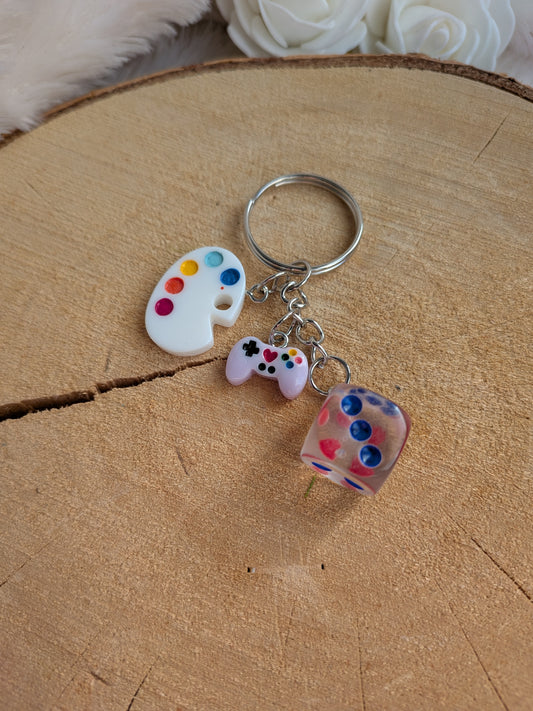 Porte clefs jeux