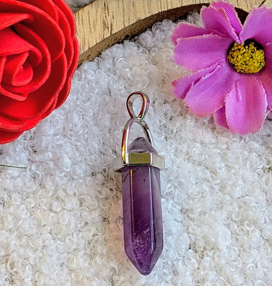 Pendentif guide minéral