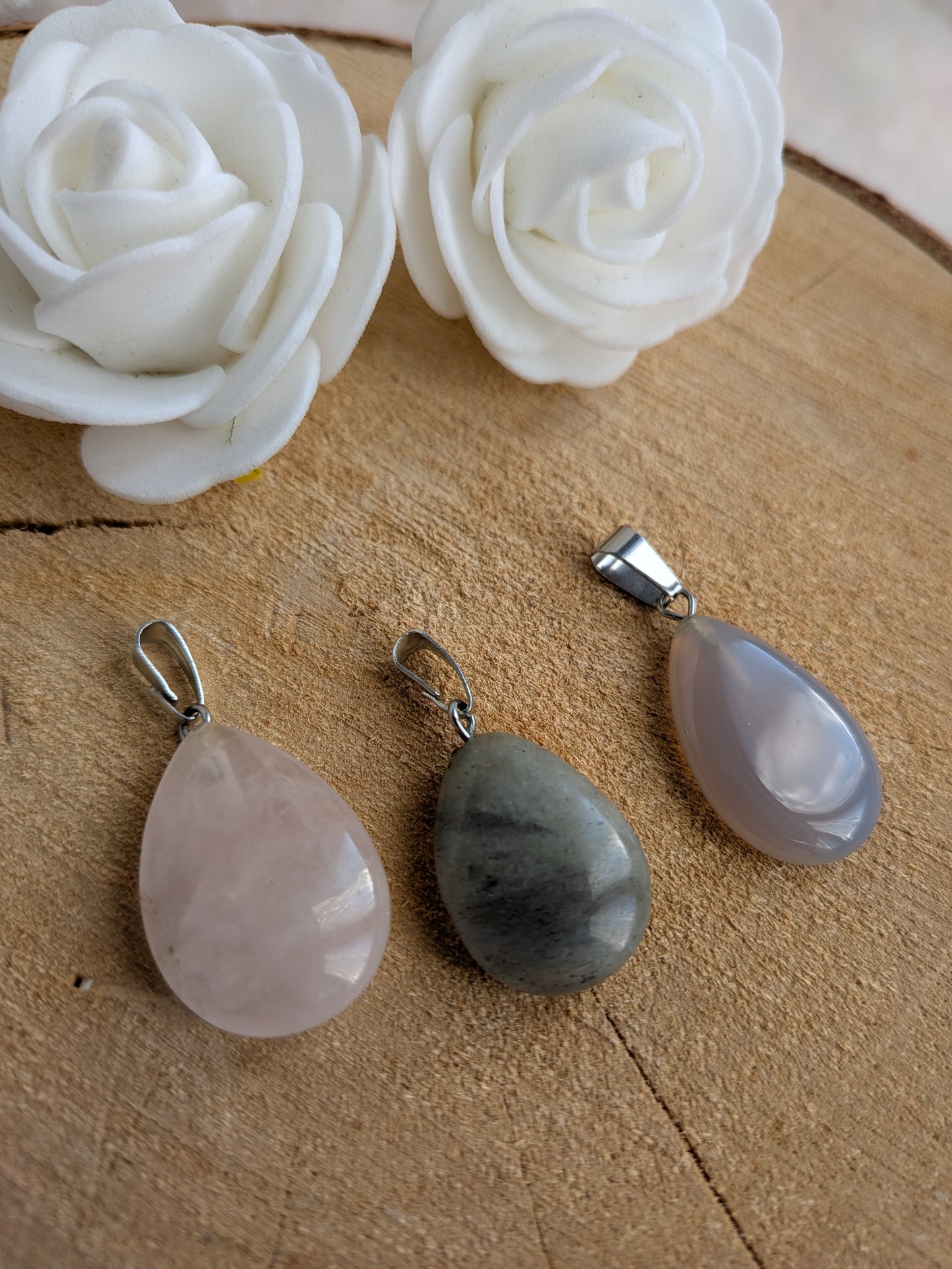 Pendentif Goutte minérale