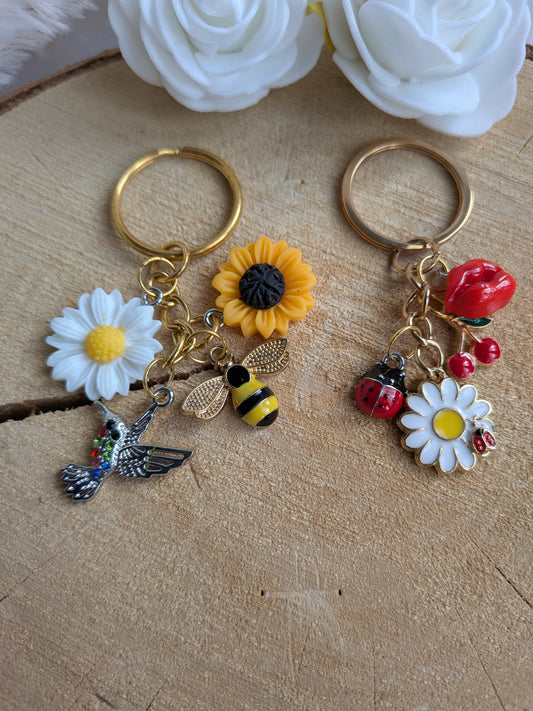 Porte clefs Printemps