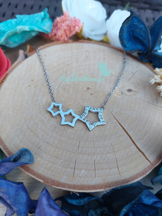 Collier trio d'Etoiles